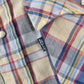 Vintage 1980s Levi's Western Wear Pearl Snap Plaid Long Sleeve Button Up Shirt Men's M from propervintagecanada
