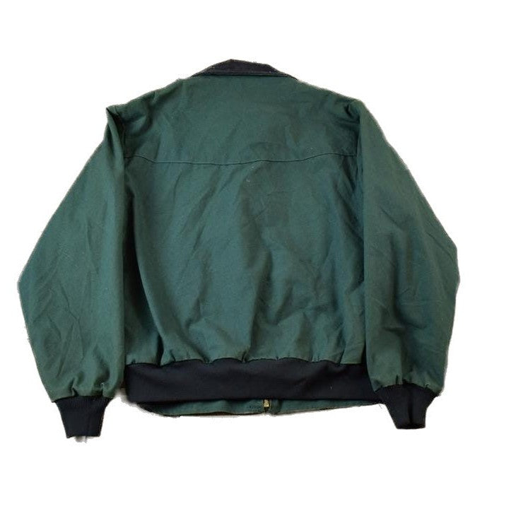Vintage 1980s Lewis Hybrids Embroidered Rugged Outdoor Clothing Windbreaker Jacket Made In USA from propervintagecanada