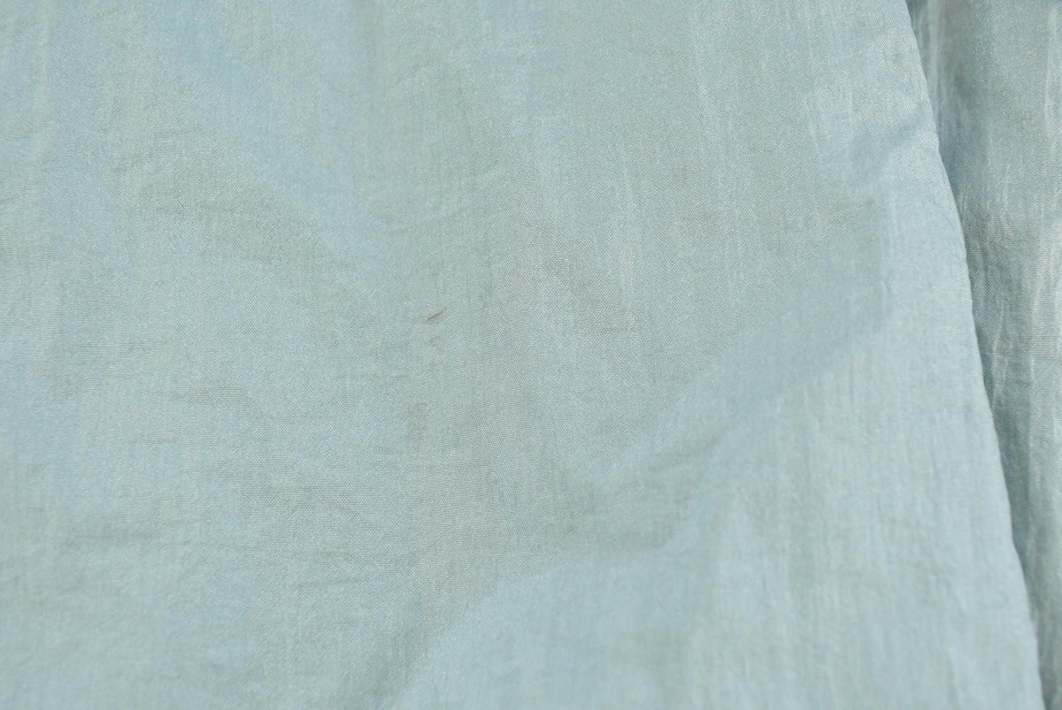 Vintage 1980s Light Blue Nylon Windbreaker Jacket Women's XL from propervintagecanada