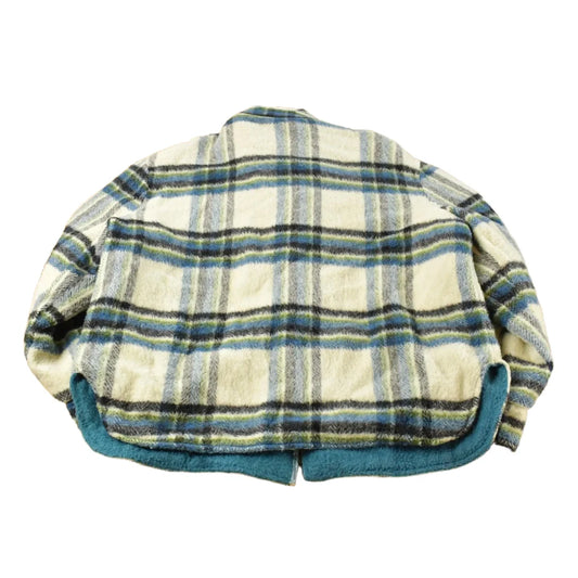 Vintage 1980s Lined Flannel Shirt Jacket Men's Large from propervintagecanada