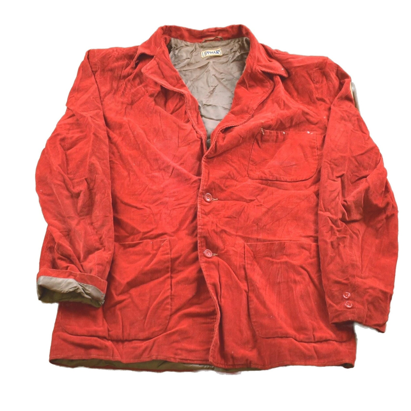 Vintage 1980s Lippman's Corduroy Blazer Men's Large from propervintagecanada