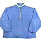 Vintage 1980s LL Bean Blue T Snap Fleece Sweater Men's Medium from propervintagecanada