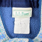 Vintage 1980s LL Bean Blue T Snap Fleece Sweater Men's Medium from propervintagecanada