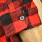 Vintage 1980s LL Bean Buffalo Plaid Wool Button Up Shirt Men's 2XL from propervintagecanada