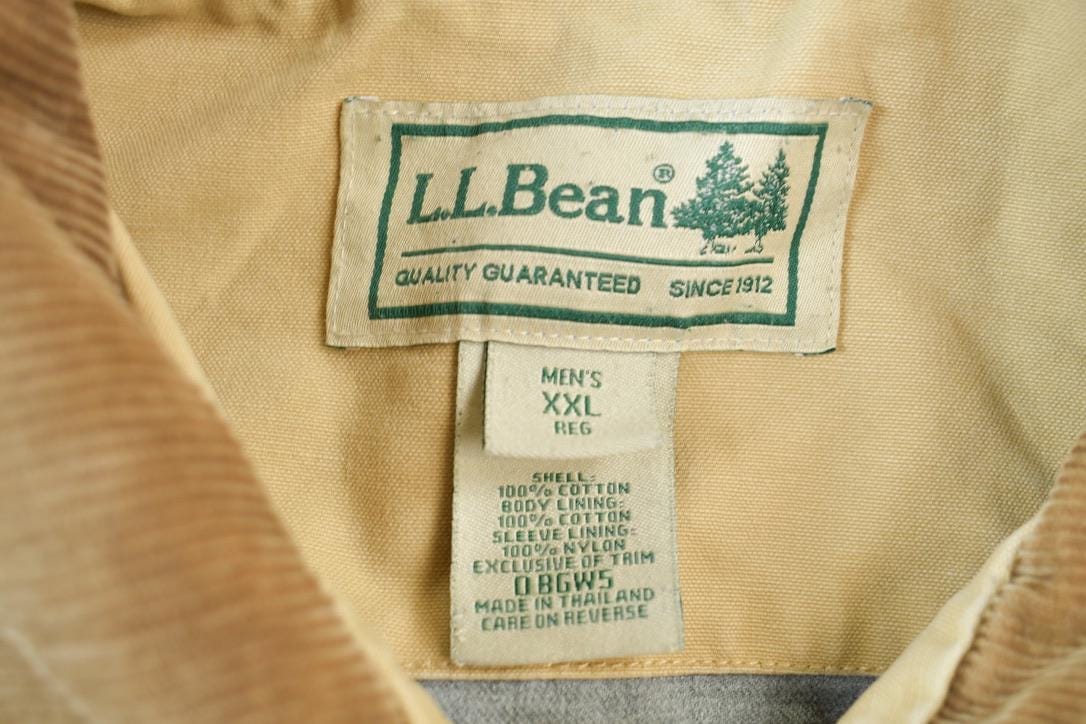 Vintage 1980s LL Bean Chore Jacket Men's 2XL from propervintagecanada