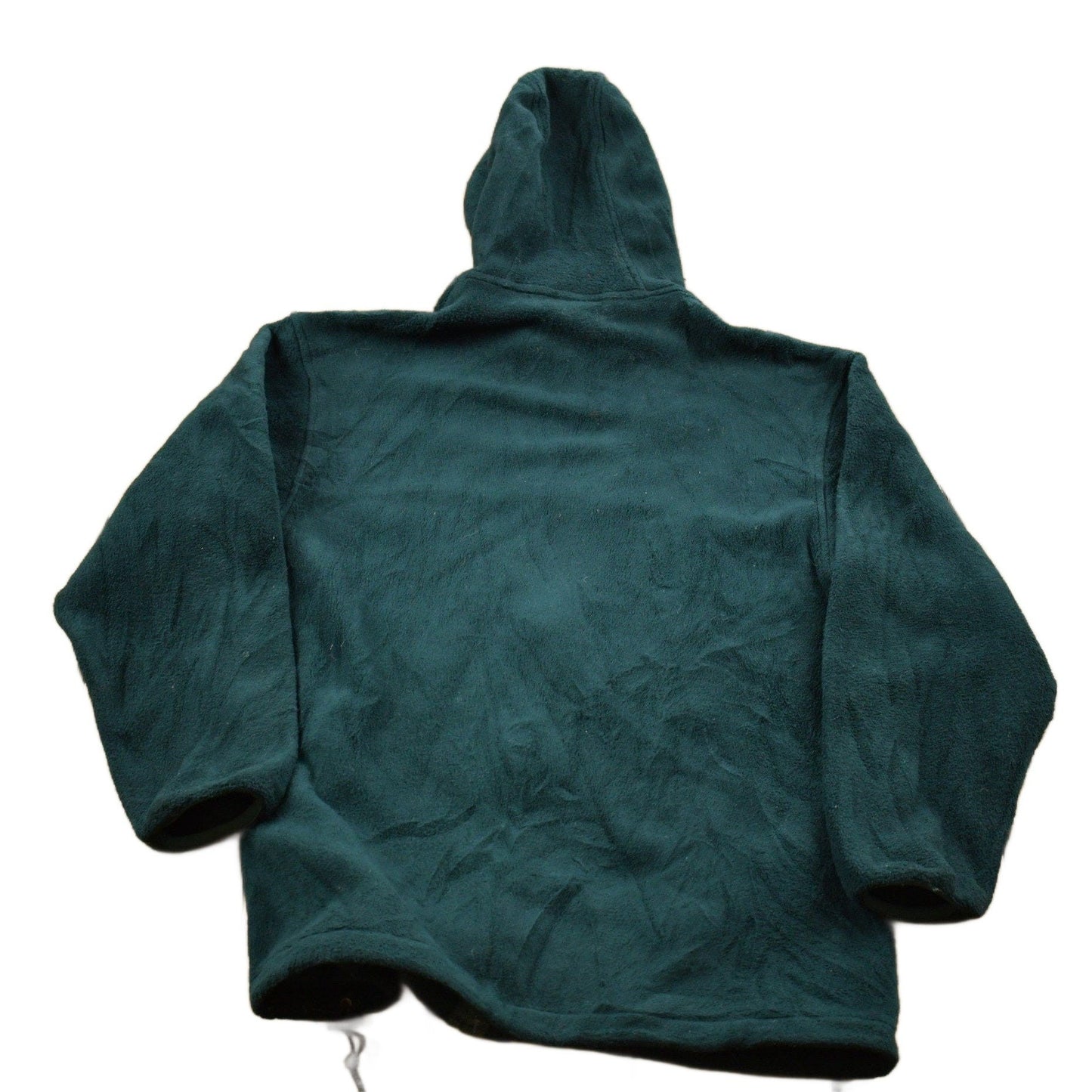 Vintage 1980s LL Bean Full Zip Hooded Fleece Sweater Men's Medium from propervintagecanada