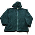 Vintage 1980s LL Bean Full Zip Hooded Fleece Sweater Men&