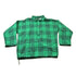 Vintage 1980s LL Bean Green Buffalo Plaid Wool Button Up Shirt Men&