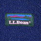 Vintage 1980s LL Bean Half Zip Fleece Sweater Men's 2XL from propervintagecanada