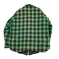 Vintage 1980s LL Bean Plaid Wool Button Up Shirt Jacket Men's Large from propervintagecanada