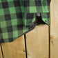 Vintage 1980s LL Bean Plaid Wool Button Up Shirt Jacket Men's Large from propervintagecanada