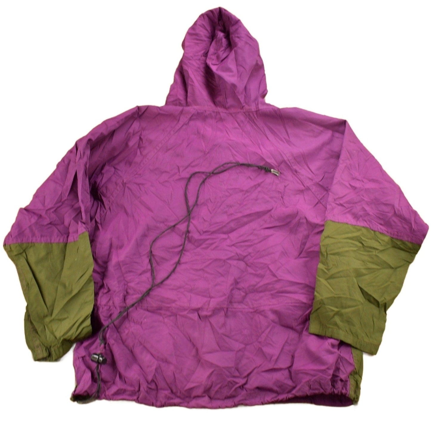 Vintage 1980s LL Bean Quarter Zip Anorak Ladies Windbreaker Jacket Men's Medium from propervintagecanada