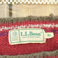 Vintage 1980s LL Bean Wool Knit Crewneck Sweater Men's XL from propervintagecanada