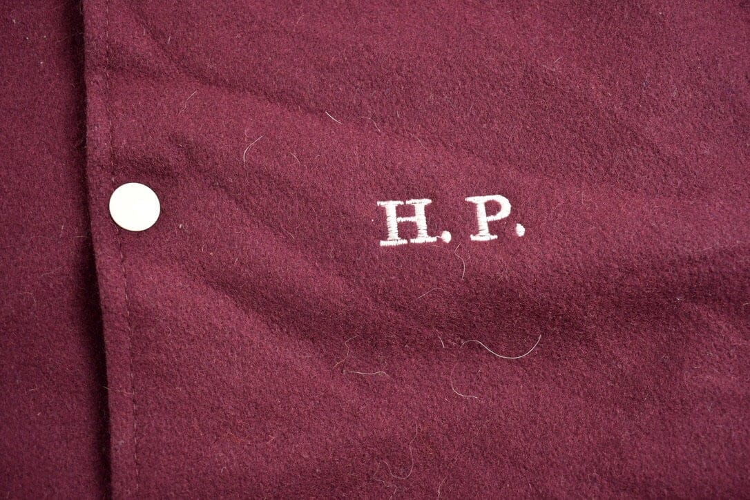 Vintage 1980s Lockport Porters Illinois Wool Varsity Jacket Men's 2XL from propervintagecanada