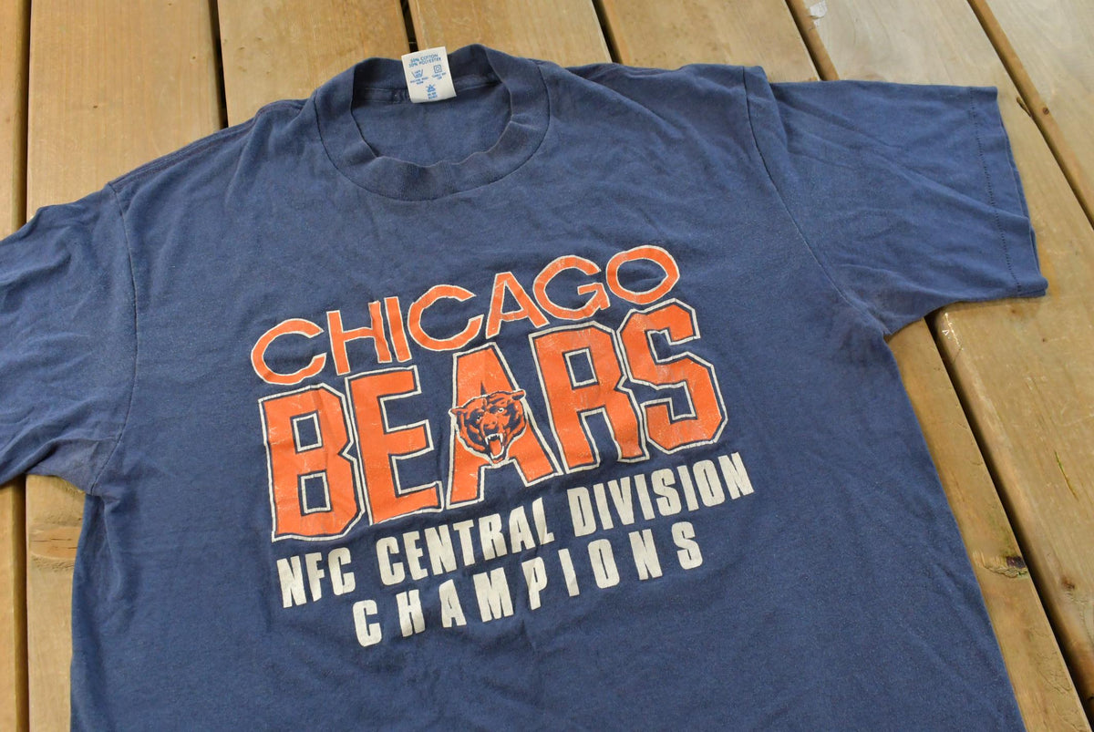 Vintage 1980s Logo 7 Chicago Bears Champions T-Shirt Men's M from propervintagecanada