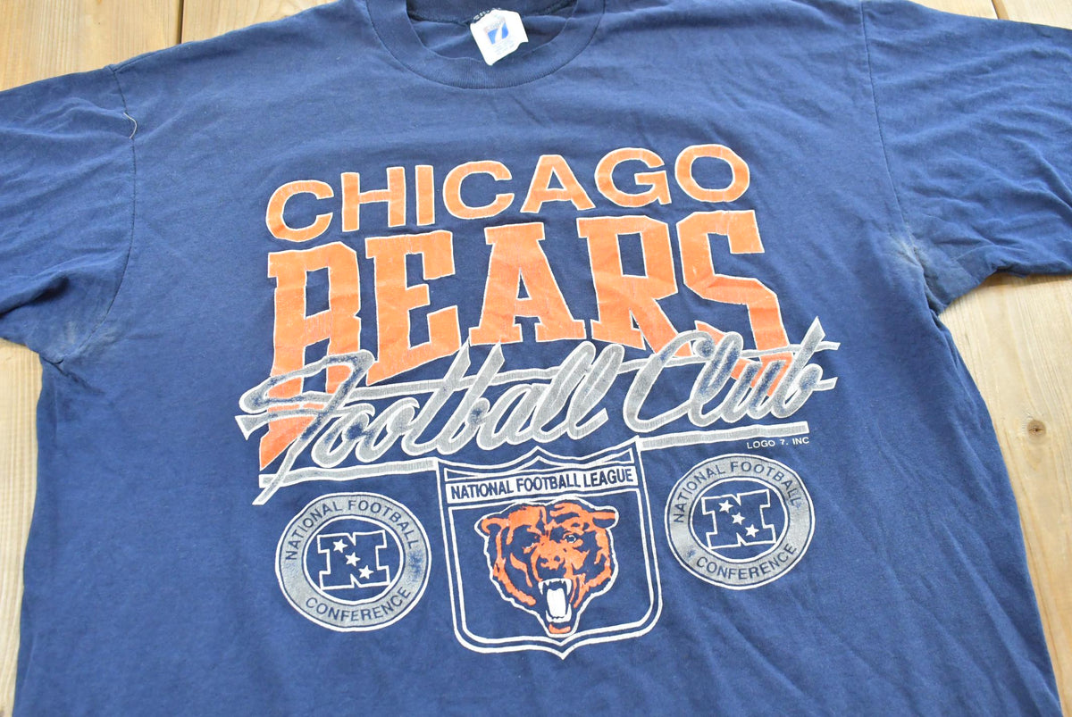Vintage 1980s Logo 7 Chicago Bears T-Shirt Men's L from propervintagecanada
