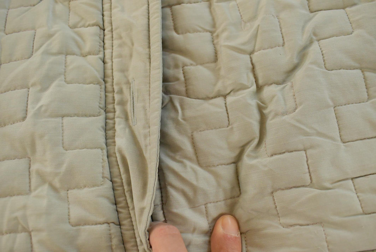 Vintage 1980s London Fog Maincoats Quilted Hooded Thinsulate Insulated Trench Coat Jacket Women's L / Made in USA / 80s Outerwear from propervintagecanada