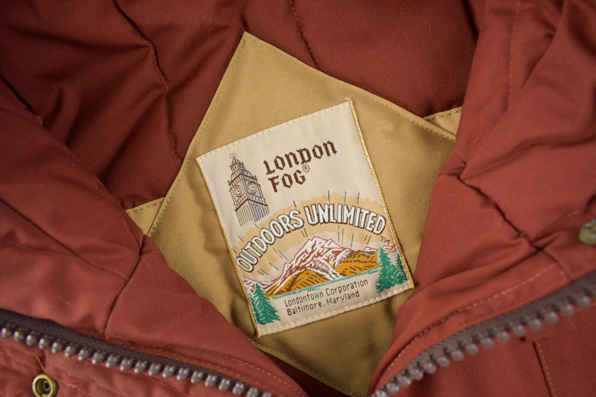 Vintage 1980s London Fog Outdoors Unlimited Parka Jacket Men's Medium from propervintagecanada