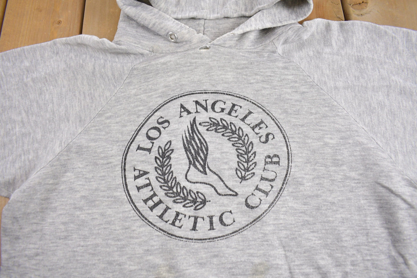 Vintage 1980s Los Angles Athletic Club Champion Hoodie Men's Medium from propervintagecanada