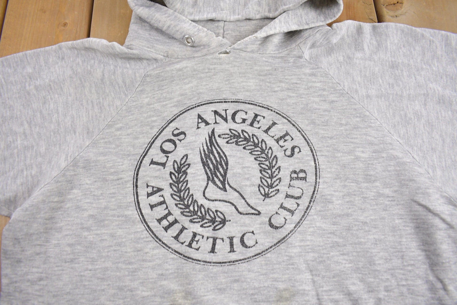 Vintage 1980s Los Angles Athletic Club Champion Hoodie Men's Medium from propervintagecanada