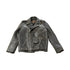 Vintage 1980s Lucky Leather Biker Motorcycle Leather Jacket Women&
