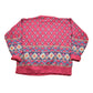 Vintage 1980s Mark Honors All Over Pattern Knitted Crewneck Sweater Men's Large from propervintagecanada