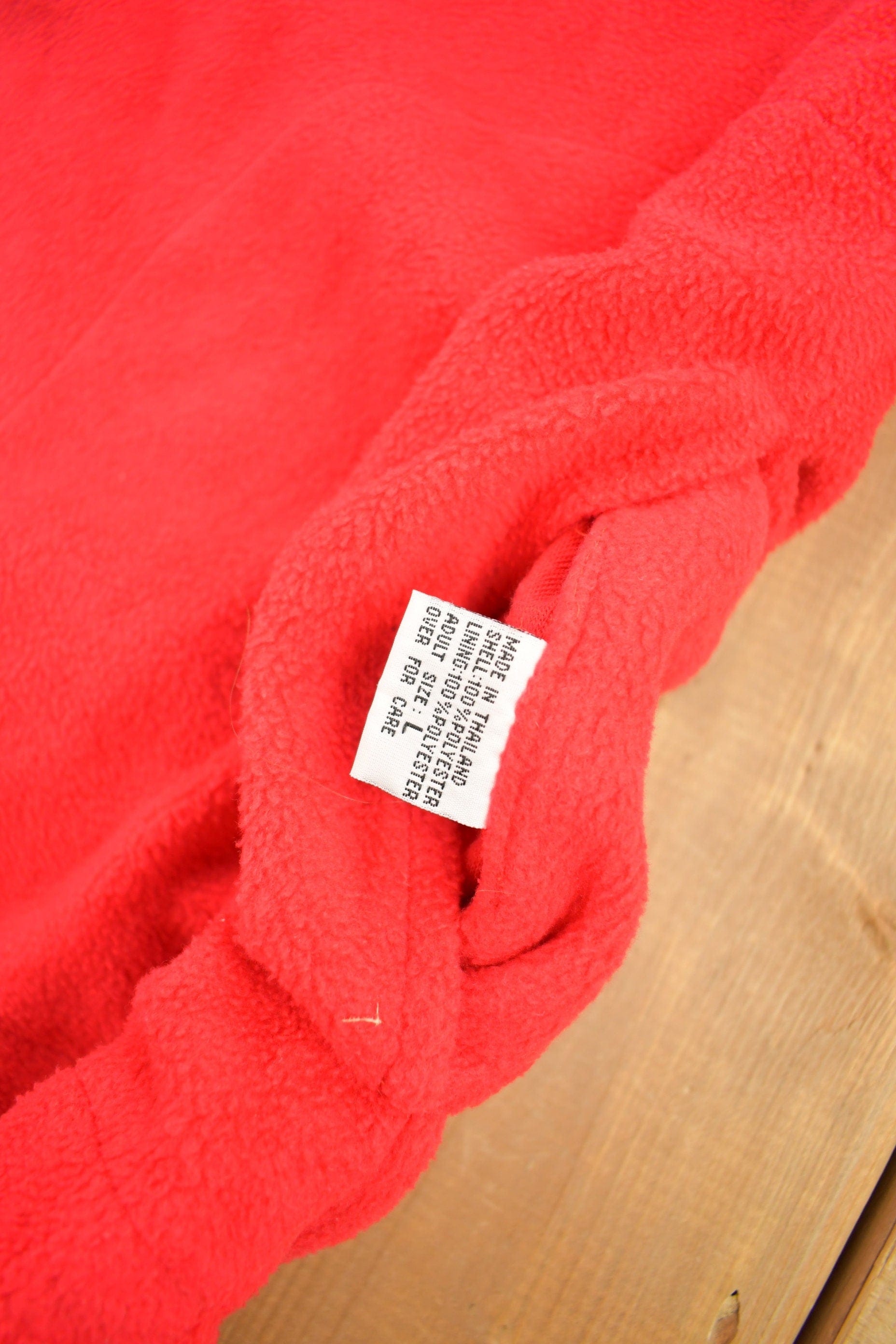 Vintage 1980s Marlboro Unlimited Reversible Quarter Zip Fleece Sweater Men's Large from propervintagecanada