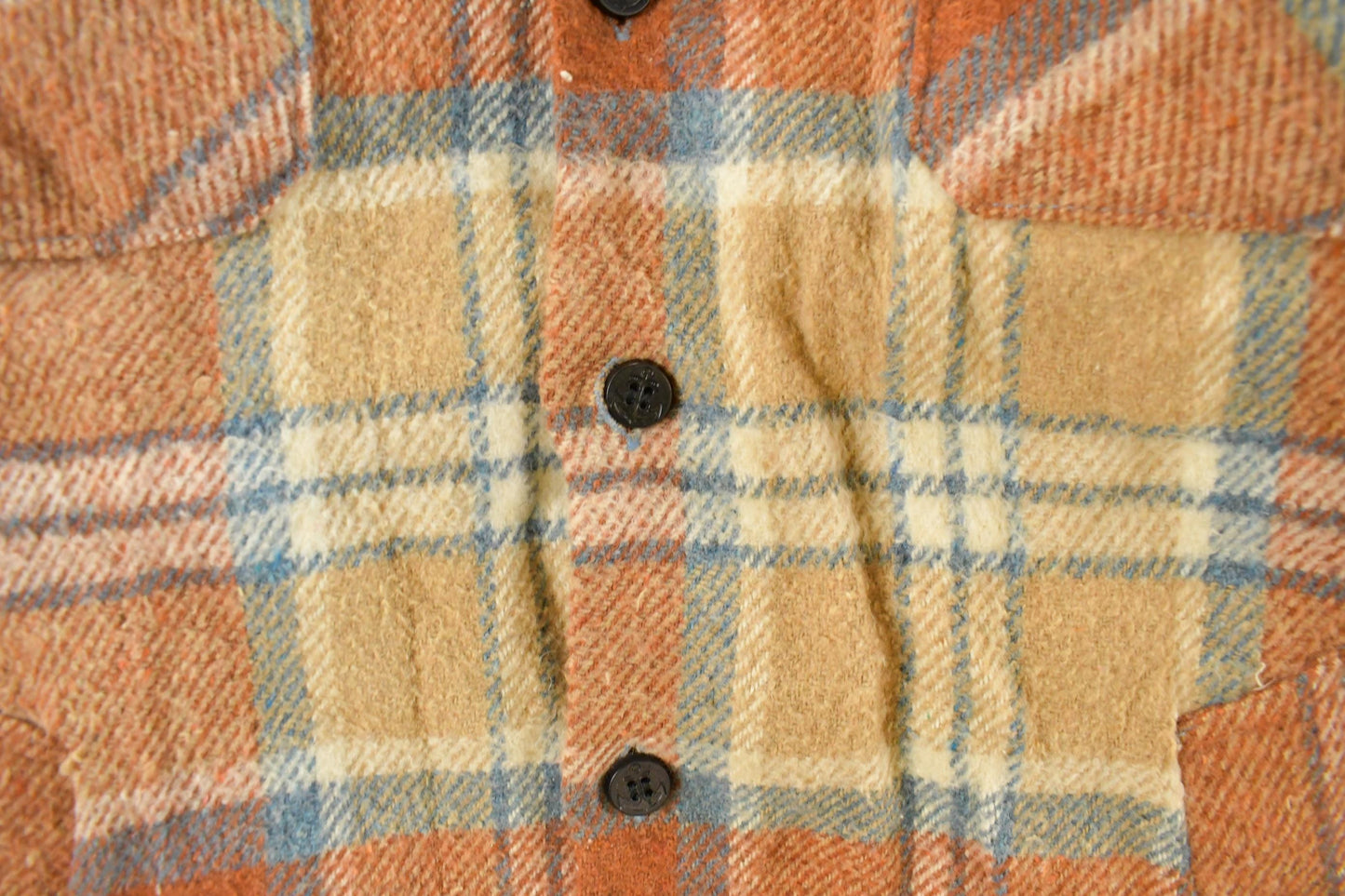 Vintage 1980s Matt Andrews Sherpa Lined Flannel Shirt Jacket Men's Large from propervintagecanada