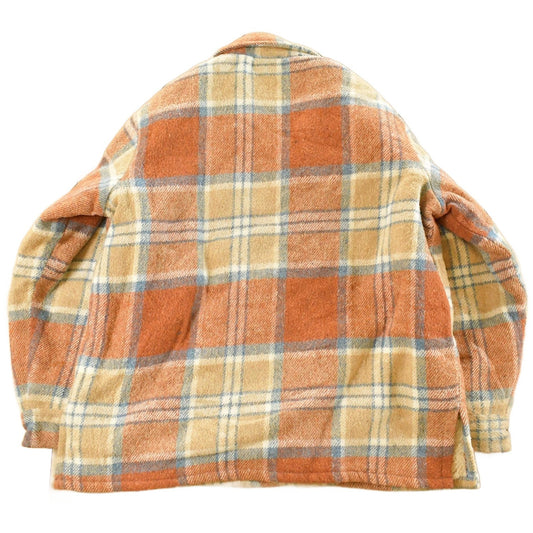 Vintage 1980s Matt Andrews Sherpa Lined Flannel Shirt Jacket Men's Large from propervintagecanada