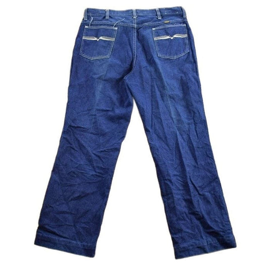 Vintage 1980s Maverick Denim Jeans Men's 34 x 29 from propervintagecanada