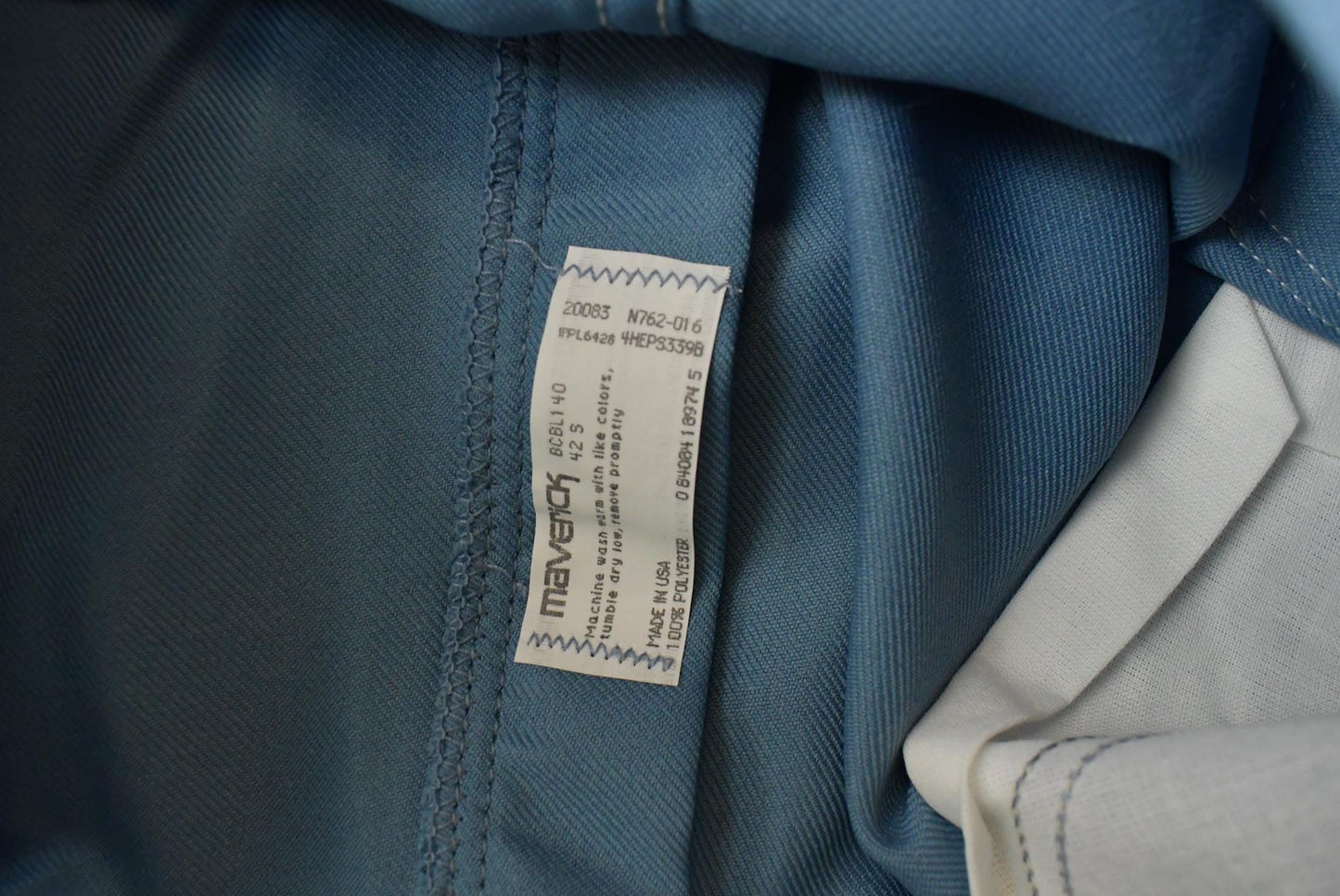 Vintage 1980s Maverick Pleated Trousers Men's 40x28 from propervintagecanada