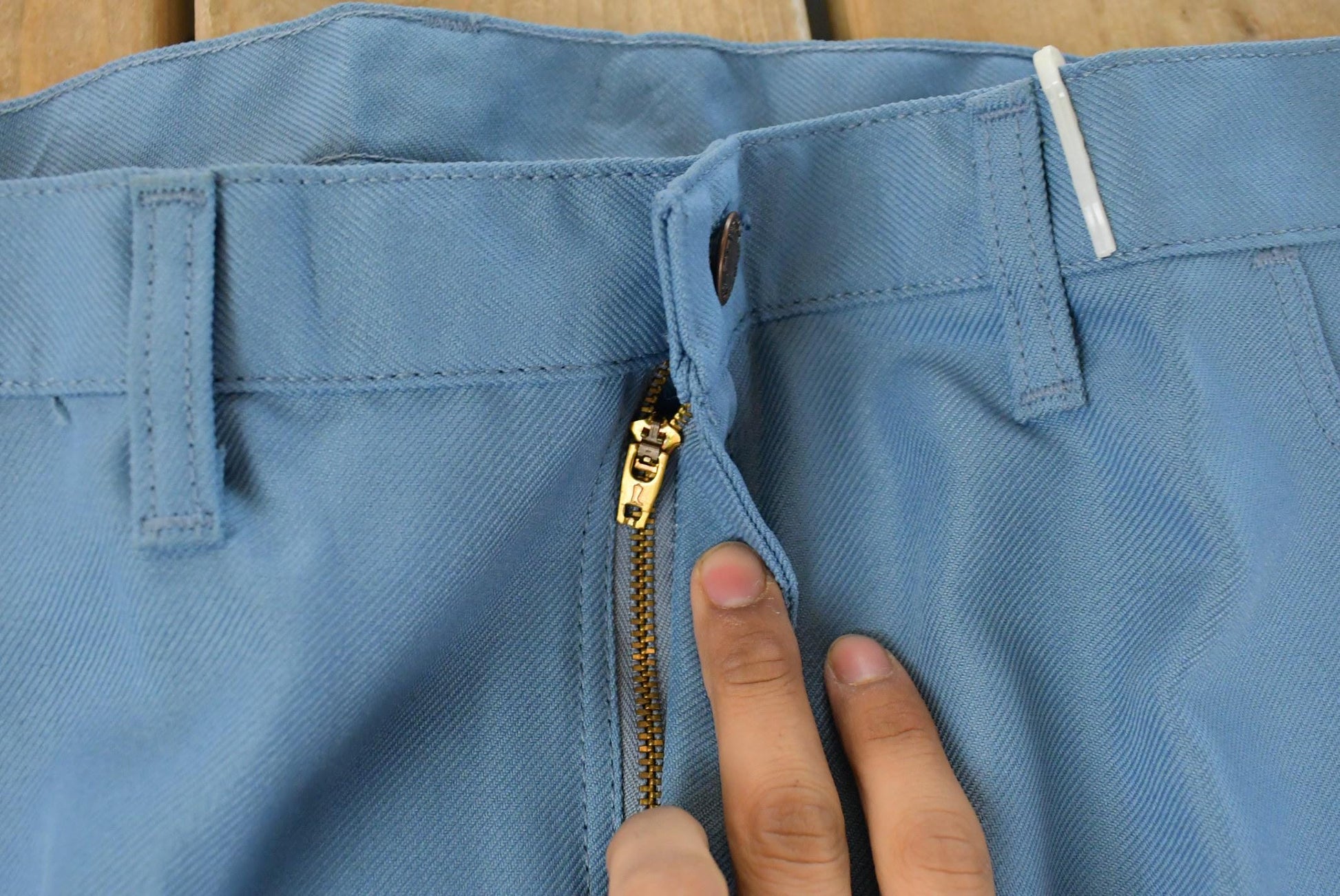 Vintage 1980s Maverick Pleated Trousers Men's 40x28 from propervintagecanada