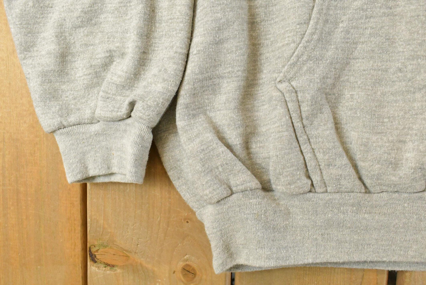 Vintage 1980s McGregor Big & Tall Thermal Lined Full Zip Blank Hoodie Men's 2XL from propervintagecanada