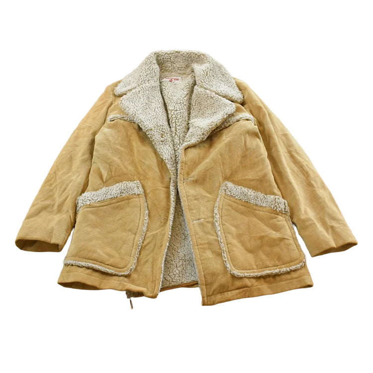 Vintage 1980s McGregor Sherpa Lined Ranch Coat Men's Medium from propervintagecanada