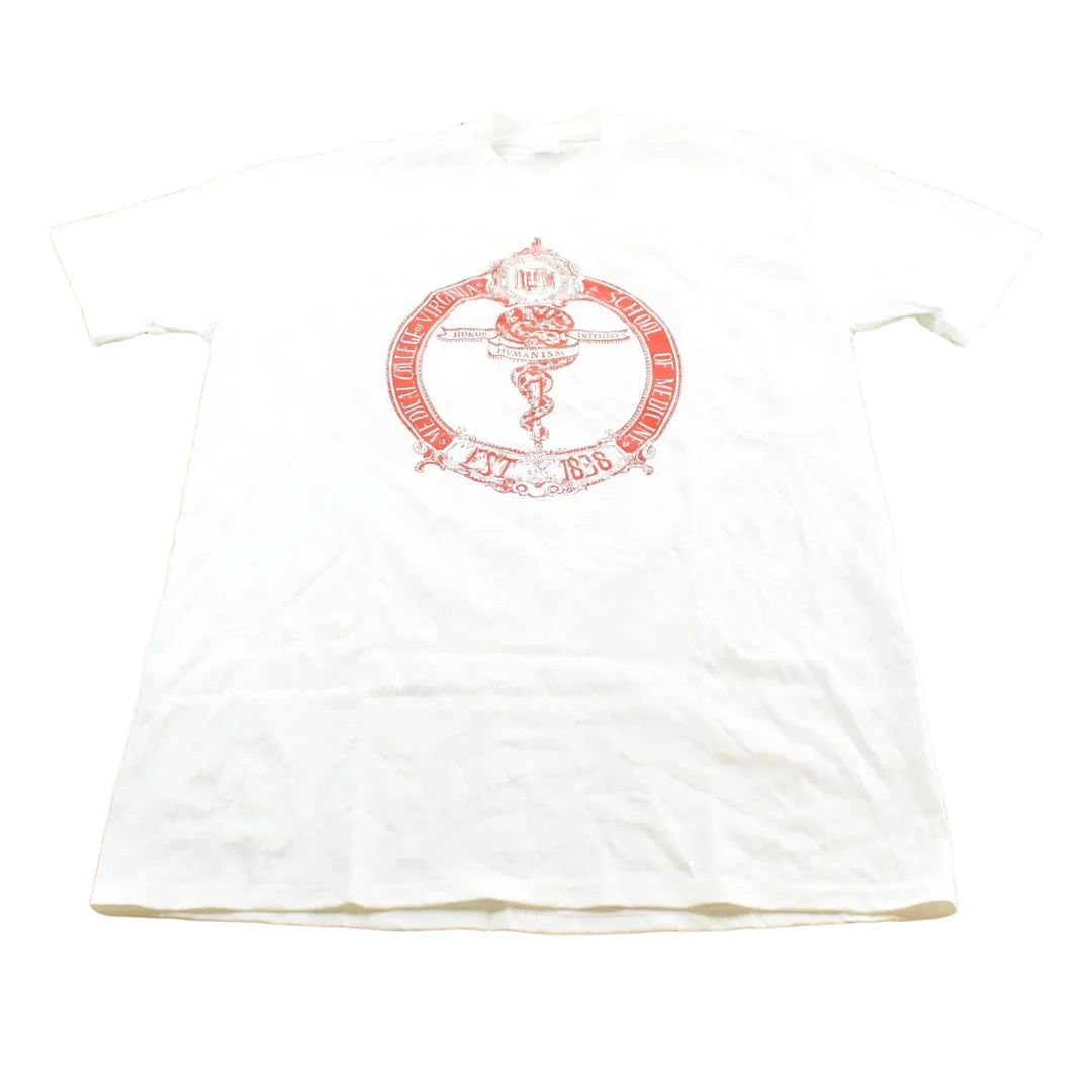 Vintage 1980s Medical College of Virginia School of Medicine Collegiate T-Shirt Mens XL from propervintagecanada