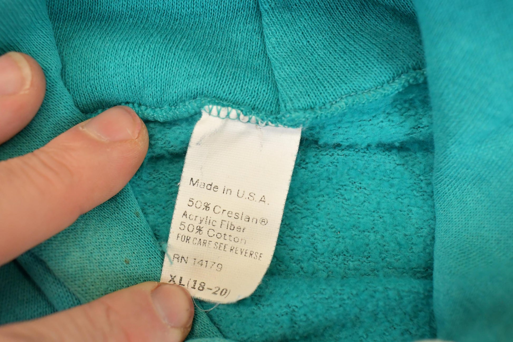 Vintage 1980s Miami Hoodie Sweatshirt Women's S from propervintagecanada