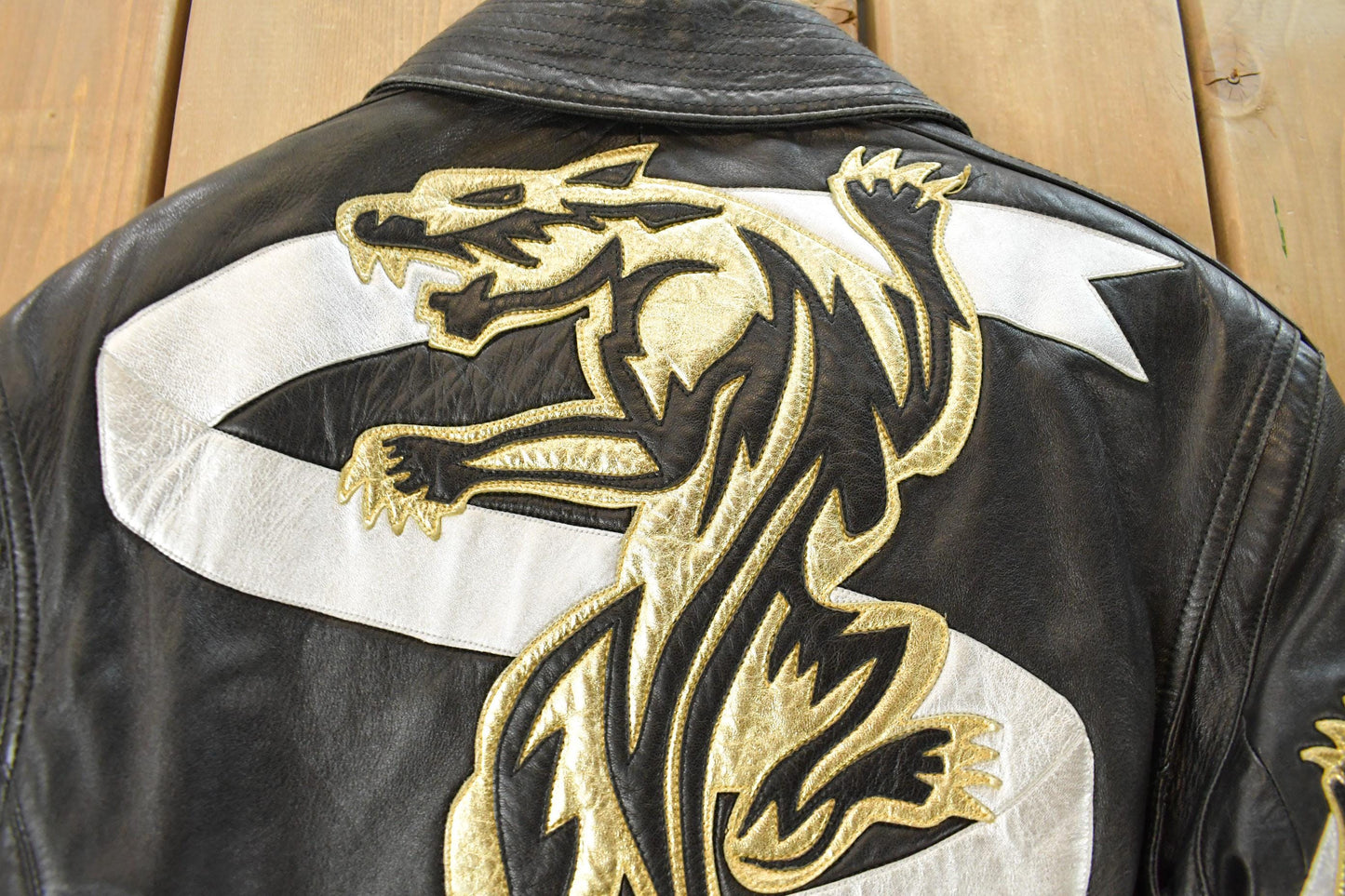 Vintage 1980s Michael Hoban North Beach Motorcycle Leather Jacket Women's XS-S from propervintagecanada