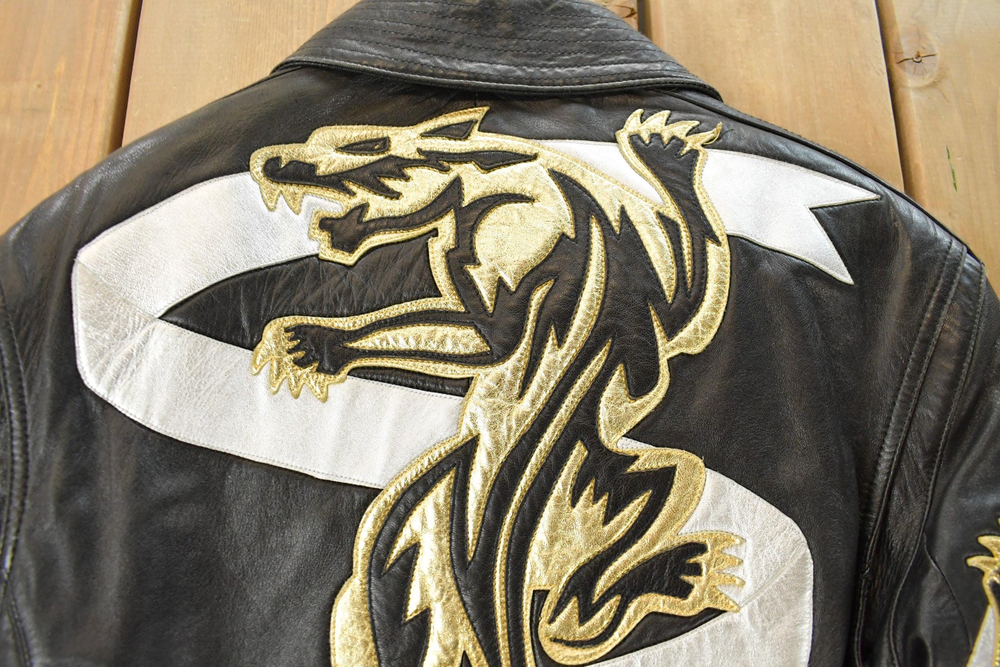 Vintage 1980s Michael Hoban North Beach Motorcycle Leather Jacket Women's XS-S from propervintagecanada