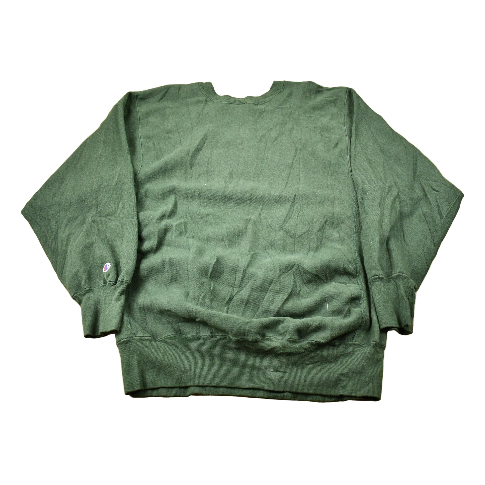 Vintage 1980s Michigan State University Champion Reverse Weave Warmup Crewneck Men's XL from propervintagecanada
