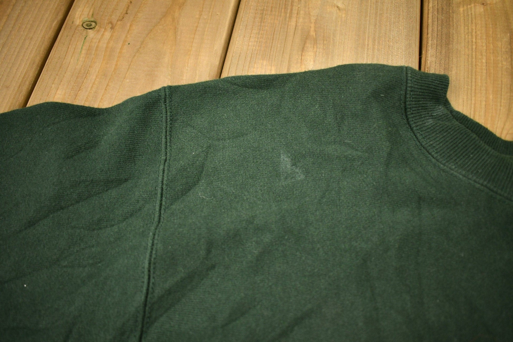 Vintage 1980s Michigan State University Champion Reverse Weave Warmup Crewneck Men's XL from propervintagecanada