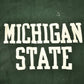 Vintage 1980s Michigan State University Champion Reverse Weave Warmup Crewneck Men's XL from propervintagecanada
