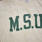 Vintage 1980s Michigan State University Collegiate Champion Raglan Shirt Men's XS from propervintagecanada