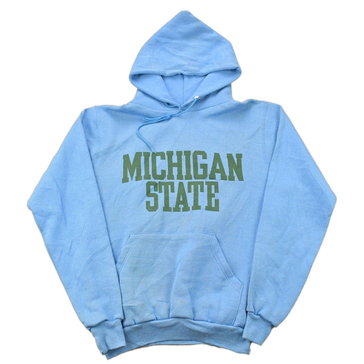 Vintage 1980s Michigan State University Collegiate Hoodie Men's XS from propervintagecanada
