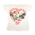 Vintage 1980s Mickey Minnie Christmas Disney T-Shirt Women&