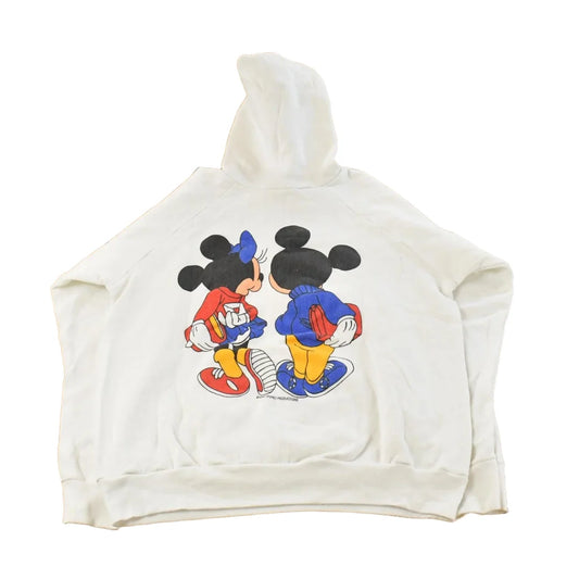 Vintage 1980s Mickey Mouse Walt Disney Graphic Raglan Hoodie Men's M from propervintagecanada