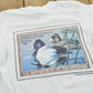 Vintage 1980s Migratory Bird Hunting Conservation Stamp Souvenir T-Shirt Men's XS from propervintagecanada