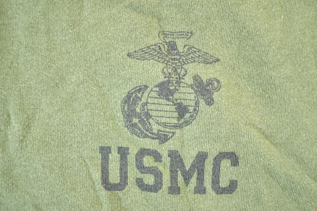 Vintage 1980s Military Crewneck Sweater Mens M from propervintagecanada