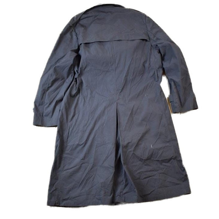 Vintage 1980s Military Full Length Nylon Trench Coat Men's L from propervintagecanada