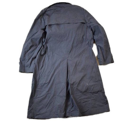 Vintage 1980s Military Full Length Nylon Trench Coat Men's L from propervintagecanada