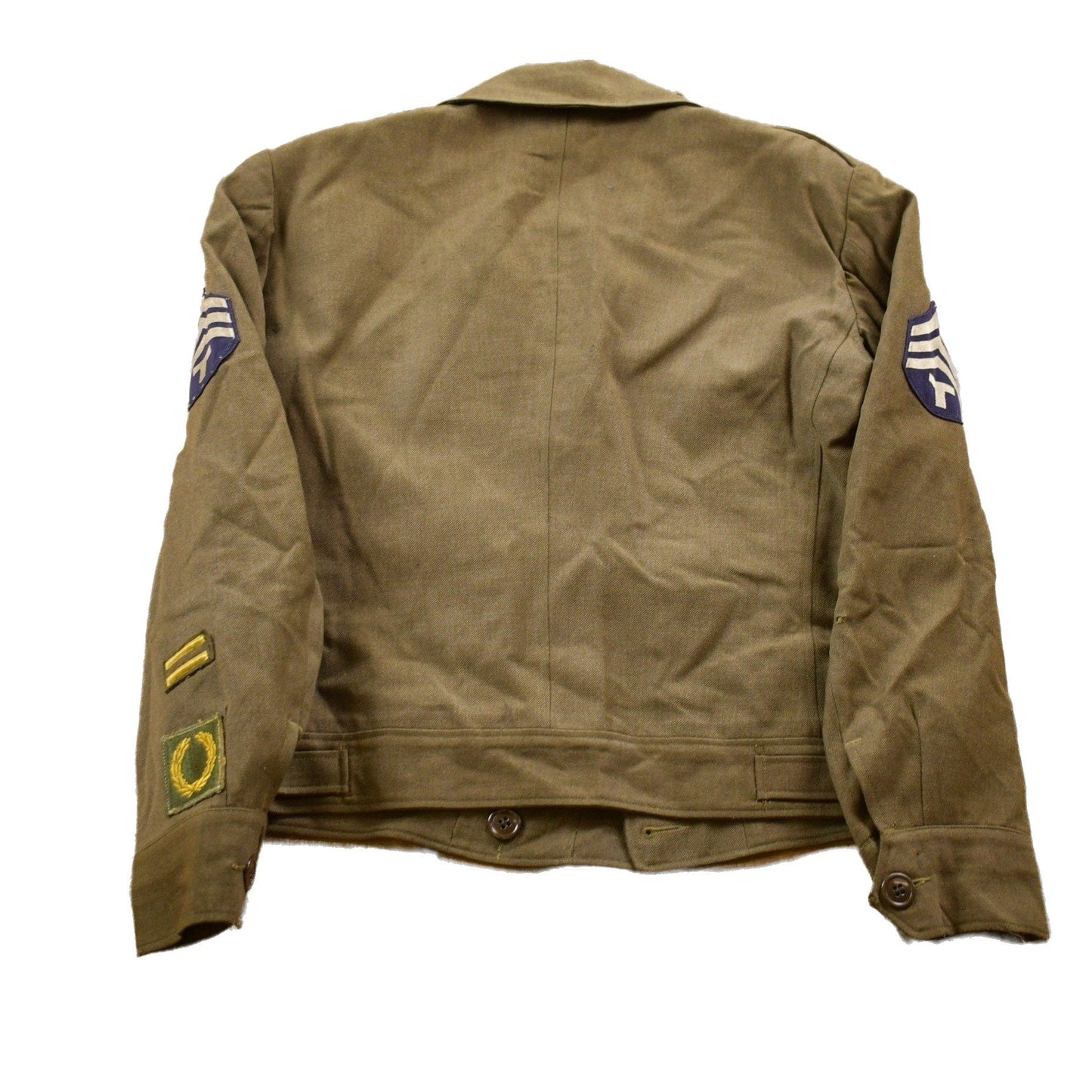 Vintage 1980s Military Wool Field Jacket Men's Small from propervintagecanada